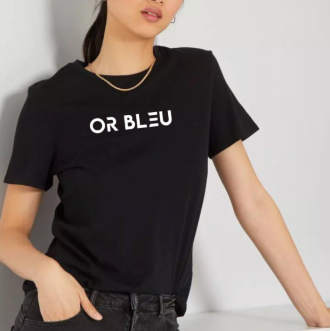 Tee-shirt noir Femme